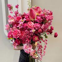 Lot en gros de fleurs artificielles en soie à tige unique, série de couleurs, pour arrangements floraux, idéal pour mariages, décoration de la maison et événements
