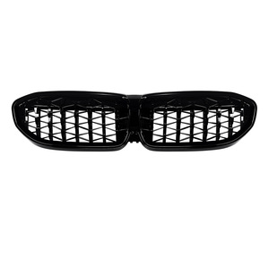 Grille de pare-chocs avant en plastique ABS noir pour BMW Série 3 G20 G21 G28, effet ciel étoilé, modification du pare-chocs avant - Product Image 5
