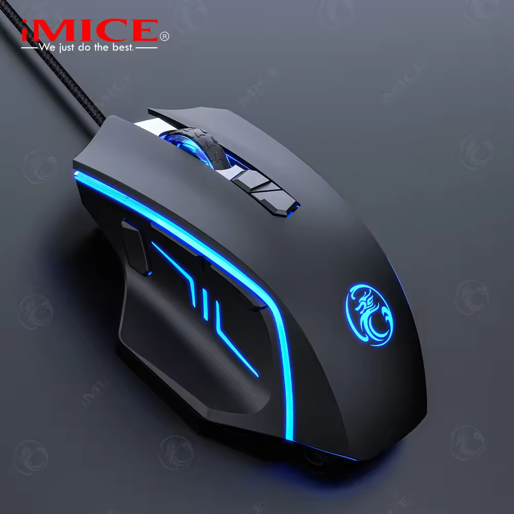 IMICE X4 7200DPI Gaming Mouse - Programmable & Ergonomic