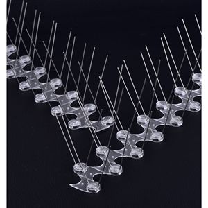 Dispositivo Disuasorio para Aves, Base de Plástico, Púas de Acero Inoxidable 304, Uso en Exteriores, Duradero, Forma Rectangular, Para Todas las Estaciones - Product Image 3