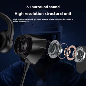 Écouteurs filaires intra-auriculaires pour l'e-sport avec interfaces Type-C et 3,5 mm, idéaux pour les jeux sur téléphones mobiles et ordinateurs - Product Image 5