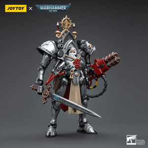 JOYTOY Dark Source para 40K Silver White Mortal Cloak Order Model Armor Nun Corone 1:18 National Creation Resin Nuevo Frozen - Product Image 3