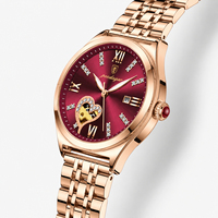 POEDAGAR 320 Nouvelle montre étanche avec éclairage nocturne, montre décontractée pour femme, bracelet en acier inoxydable, mouvement à quartz, montre sélectionnée comme cadeau