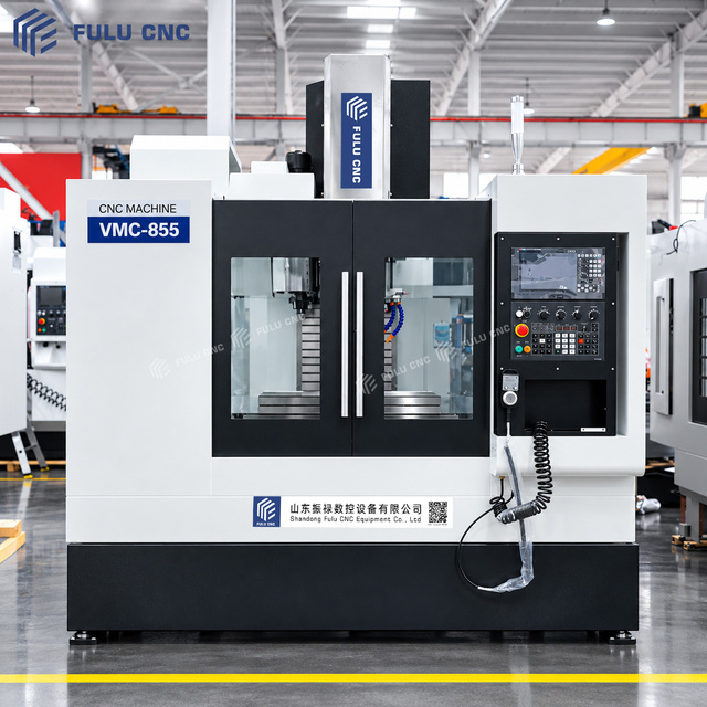 VMC855 BT40 CNC Vertical Machining Center High Precision High Rigidity 1000x550 Table Size for Metal Mould Auto Parts Processing