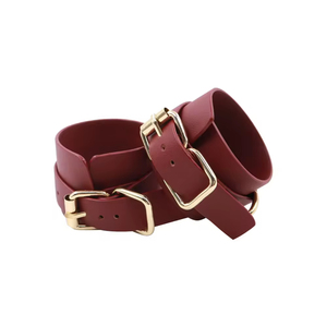 Set de Restricción para Parejas, Juego de Roles Fetichistas, Bondage, Estampado de Leopardo, Cuero, Esposas, Látigo, Collar, Mordaza, 18+ - Product Image 3