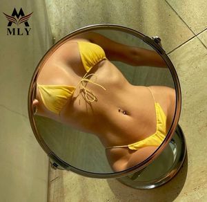 צבע מותאם אישית mly הדפסה מרוסדת בגד ים ביקיני בד מרופד כפול מרופד ברזילאי 3 יום עבור לדוגמא בגד ים - Product Image 3