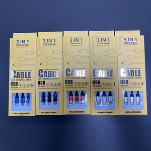Cable de Carga Retráctil Universal 3 en 1 al por Mayor, Cable de Carga USB, Cable de Datos Flexible para Teléfono/Tipo C/Android - Product Image 6