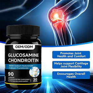 OEM Glucosamina Condroitina MSM Cápsulas con Cúrcuma Curcumina Adultos Articulación Soporte Suplementos - Product Image 2