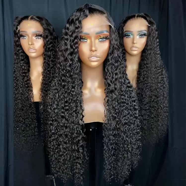 Wholesale Brazilian HD Lace Frontal Wig Virgin 360 Full Lace Wigs Natural Human Hair Lace Front Closure Wigs For Black Women