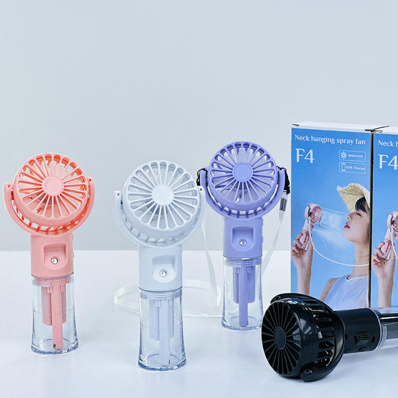 Portable 2in1 Water Mist Fan - USB Mini Air Cooling Humidifier with ...