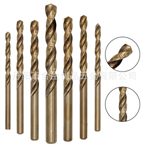 หัวสว่านเจาะระบบเมตริก MR บิตความยาวสว่าน M35ก้านหกเหลี่ยมเคลือบ ticn สำหรับเจาะเหล็ก - Product Image 1