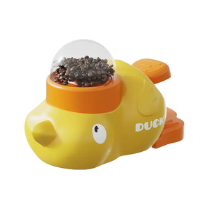 Comedouro Automático para Cães e Gatos com Padrão Sólido e Dispensador de Snacks Liofilizados em Plástico - Product Image 4