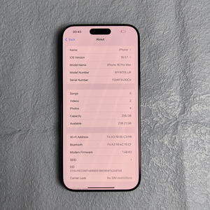 Venta al Por Mayor de Teléfonos Usados 16 ProMax Desbloqueados, Versión Estadounidense, 256GB/512GB, 5G, Pantalla de 6.9 Pulgadas, iOS, 6 Meses de Garantía, Batería Excelente - Product Image 4
