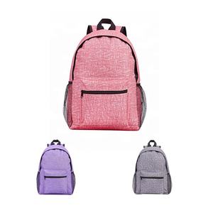 Sac à dos unisexe en polyester 600D durable avec fermeture éclair pour adultes et enfants, idéal pour les voyages et l'école, personnalisable avec logo – Vente en gros - Product Image 5