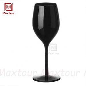 Verre à flûte à champagne gobelet transparent en cristal noir personnalisé de 8oz <span class=keywords><strong>verres</strong></span> à vin de <span class=keywords><strong>dégustation</strong></span> - Product Image 2