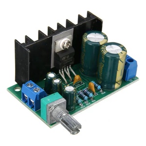Tda2050 Board khuếch đại công suất âm thanh 5-120W DC12-24V điều khiển âm lượng loa âm thanh mô-đun tự làm Máy phân tích phổ âm thanh - Product Image 1