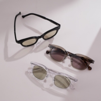 Montures de lunettes ovales en acétate à bordure complète, design multicouche multicolore, haut de gamme, directement du fabricant, pour adultes unisexes, collection 2026