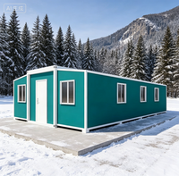 Maison préfabriquée extensible à double aile de 30 et 40 pieds, lumineuse, pour cabine d'accueil mobile panoramique