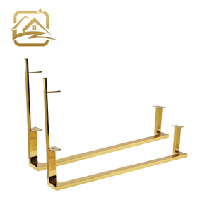 Pieds de canapé en métal doré massif de 15 cm, vente directe d'usine, pieds de meubles en fer, installation facile pour canapé - Product Image 1