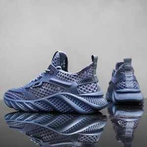 Zapatos para Hombre 2025, Nuevos Zapatos Transpirables de Malla con Cordones, Éxitos de Verano, Zapatos Casuales con Suelas Suaves y Antideslizantes - Product Image 6
