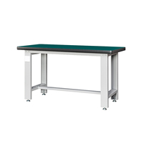 Banc de travail robuste pour atelier, banc de travail industriel, rangement d'entrepôt, garage, banc de travail pour l'emballage