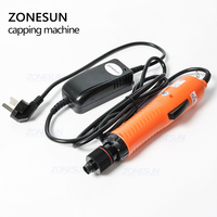 Machine de bouchage manuelle électrique ZONESUN ZS-XG60E pour bouchons de bouteilles en plastique à visser