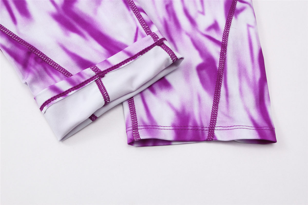 Custom leggings butt lifting tie dye soft workout leggings