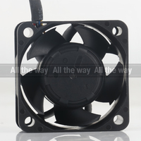 Nouveau ventilateur de refroidissement AVC 12V 24V 48V DC 5V 0.41A AC EC 4020 40X40X20MM 4CM à quatre fils PWM pour contrôle de la température du processeur, onduleur DA04020B05E