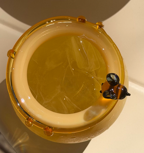 Vaso de Vidrio con Diseño Creativo y Adorable de Abejita, Tarro de Vidrio para Miel, Regalo Divertido y Original - Product Image 2