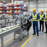 SZ100 Industrielle Lebensmittelmaschine Automatische Professionelle Snack-Horizontale Lochstanzmaschine für Rückseitig Versiegelte Plastiktüten