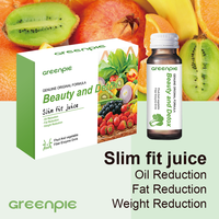 Greenpie OEM/ODM marque privée personnaliser la saveur des boissons amincissantes stimuler le métabolisme des boissons détoxifier et embellir l'enzyme Oral Liquid