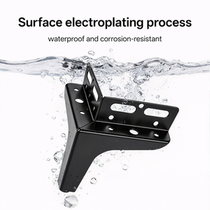 <span class=keywords><strong>Pieds</strong></span> de meubles en métal doré de luxe - <span class=keywords><strong>Pieds</strong></span> robustes à 3 branches avec supports pour lits / tables basses / meubles TV - Product Image 6