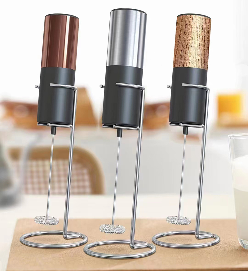 Лидер продаж Amazon 2022, новый дизайн, кухонные аксессуары, инструменты, автоматический ручной Электрический вспениватель молока