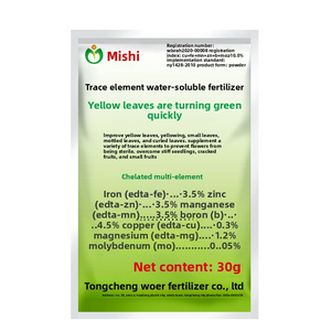 Engrais foliaire en poudre <span class=keywords><strong>Mishi</strong></span>, entièrement hydrosoluble, chélaté B Zn Cu Fe Mn Mo Mg, à libération rapide - Product Image 2