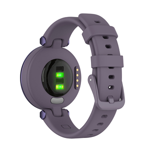 Bracelet de montre en silicone de couleur unie pour <span class=keywords><strong>Garmin</strong></span> <span class=keywords><strong>Lily</strong></span>, pour femmes, fitness - Product Image 4