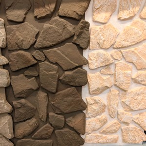 Paneles de Piedra Artificial de Poliuretano Impermeables JUSTONE, 1200x600 mm, Estilo Granito, para Uso en Hoteles Modernos, Diseño de Modelo <span class=keywords><strong>3D</strong></span> para Interiores y Exteriores - Product Image 5