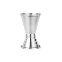 Jigger portable réutilisable en acier inoxydable à double extrémité, tasse doseuse 15ml/30ml, outil de bar multi-capacités, vente chaude