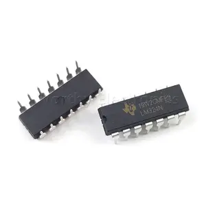 Electronic components audio operational amplifier IC chip DIP14 package LM324N bom supplier