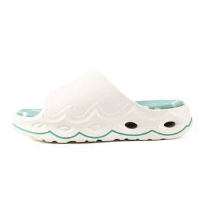 Sandalias de Playa para Hombre Guru, de Verano, con Suela Gruesa de EVA, Antideslizantes, Blancas y Verdes, Transpirables, para Parejas - Product Image 5
