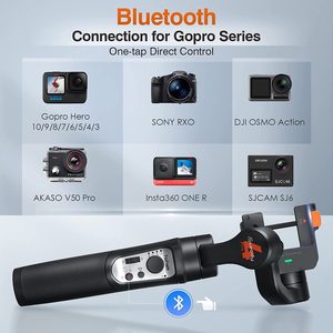 Hohem para cámaras de acción ISteady Pro <span class=keywords><strong>4</strong></span> de 3 ejes, cardán para GoPro para cámaras de acción <span class=keywords><strong>DJI</strong></span> <span class=keywords><strong>OSMO</strong></span> Insta360 One R | Estabilizadores - Product Image 3