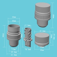 Bouchon à bec verseur en plastique écologique à succès pour bouteilles scellées - Cadeau promotionnel original