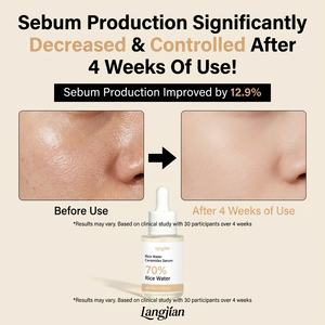 Essence de <span class=keywords><strong>riz</strong></span> coréen à la céramide et à l'acide hyaluronique - Peau de verre éclatante, hydratante pour les peaux sèches et ternes, sans parfum et non comédogène - Product Image 5