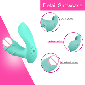 AIアプリ制御デュアルモーターバイブレーター<span class=keywords><strong>G</strong></span>スポットクリトリス刺激USB充電式IPx6防水無潤滑10周波数 - Product Image 4