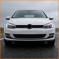 Pour Volkswagen Golf 7 MK7 2013-2017 Facelift, mise à niveau style Audi, phares à LED matriciels DRL avec lentille de projecteur, montage Plug & Play