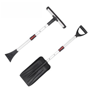 Tuyết xẻng Băng phế liệu cho kính chắn gió xe xách tay tuyết xẻng cho đường lái xe với nhôm xử lý - Product Image 1