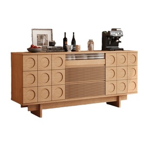 Solid Wood Chest Of <b>Drawers</b> 5 Compartments Storage Living Room Cabinet - Product Image 3