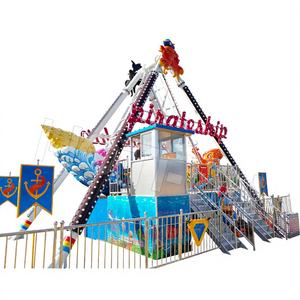 Bateau pirate en fibre de verre 24 places intérieur/extérieur, attraction de fête foraine, parc d'attractions, centre commercial, certifié CE - Product Image 1