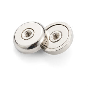 Imanes de copa de neodimio fuertes a <span class=keywords><strong>precio</strong></span> de fábrica LFYGY con agujeros avellanados y tornillos imán de olla potente N35-N52 uso Industrial - Product Image 6