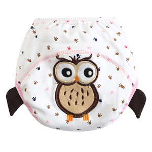 Pantaloni da allenamento per bambini in cotone Anti-batteri impermeabili pannolini lavabili mutande per bambini - Product Image 3