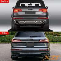 Kit carrosserie pour Audi Q7 06-15/16-29, mise à niveau au style SQ7 20-23 avec pare-chocs avant et arrière, jupes latérales, phares, feux arrière, ailes et capot